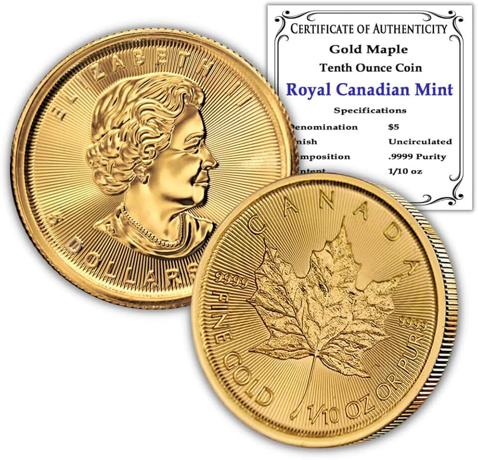 Canadian Gold Maple Leaf