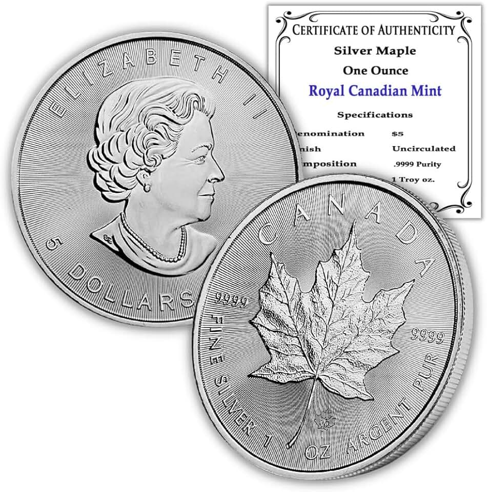 Canadian Silver Maple Leaf Coin