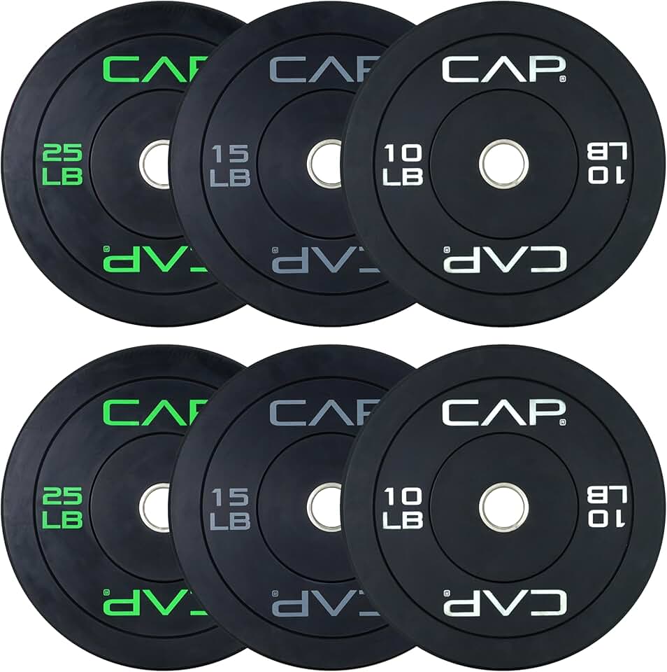 CAP Olympic Bumper Plates