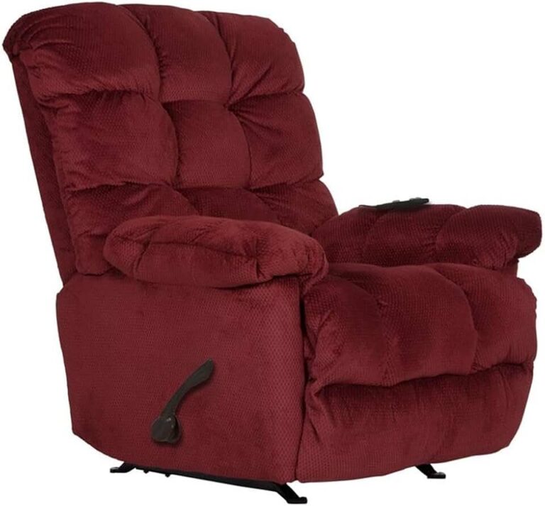 Catnapper Batts Chaise Rocker Recliner Review: Is This Red Heated Massage Chair Your Ultimate Comfort Zone?