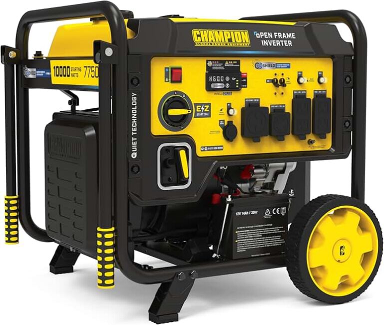 Champion 10,000-Watt Electric Start Inverter Generator Review: Quiet Power & CO Shield for Home Backup