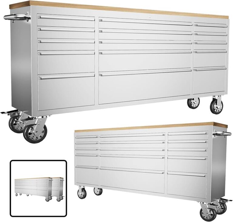 CHETTO C 72″ Tool Cabinet Chest Review: The Ultimate 15-Drawer Rolling Workbench (2-Pack!) for Your Workshop