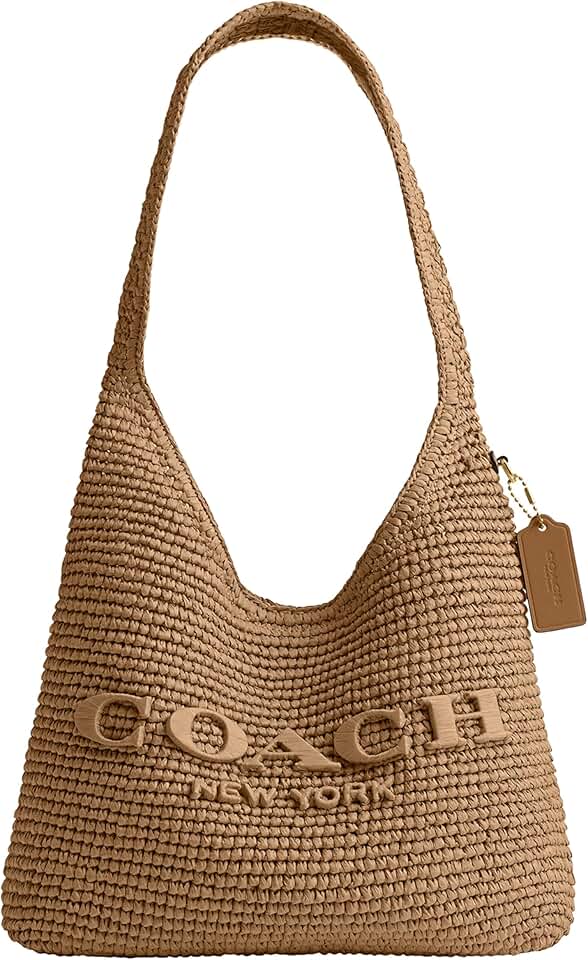 Coach Brooklyn Straw Bag