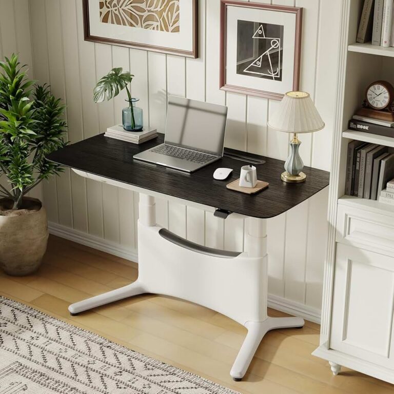 COLAMY Electric Standing Desk Review: Your Ultimate 48×28 Home Office Upgrade with Drawer & Footrest