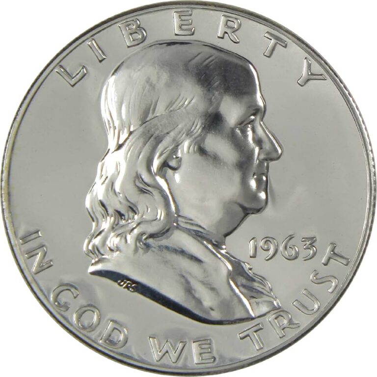 1963 Franklin Half Dollar