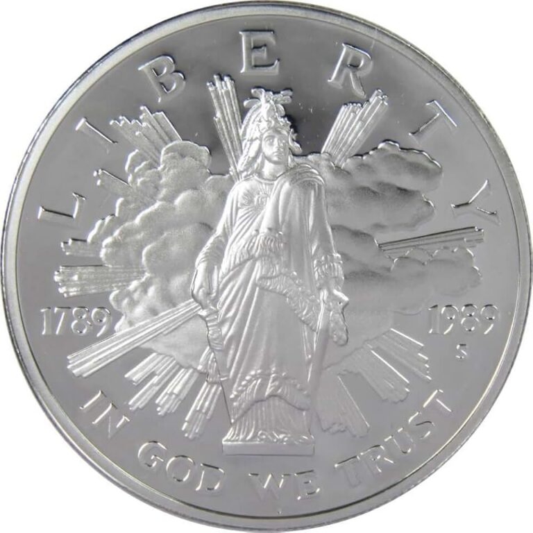 1989 Silver Dollar