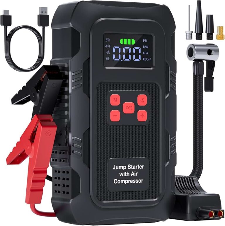 5000A Jump Starter Air Compressor