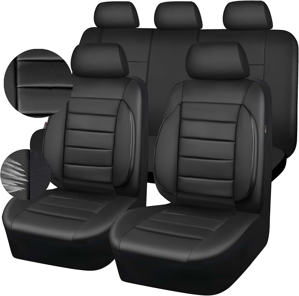 CAR PASS Leather Seat Covers