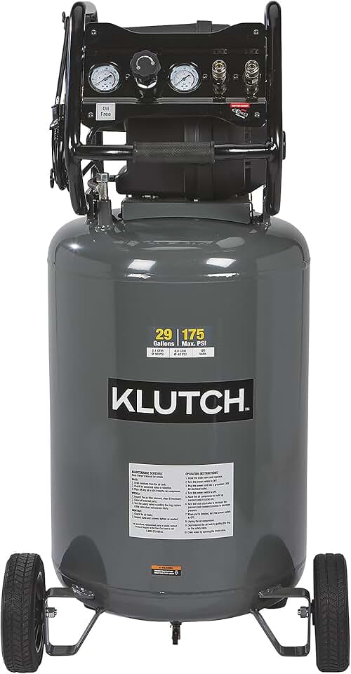 Klutch 29-Gallon Air Compressor
