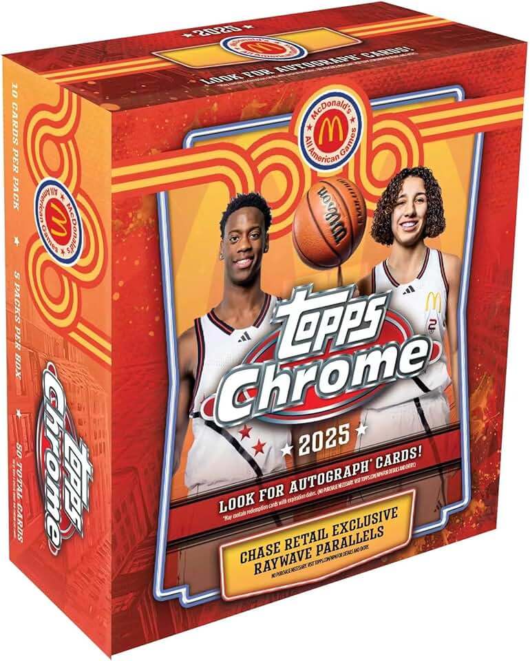 Topps Chrome McDonald's Box