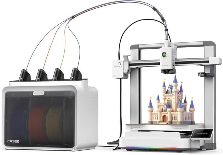Creality SPARKX I7 Combo 3D Printer Review: High-Speed, Multi-Color & AI-Powered Printing for Enthusiasts!