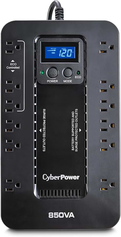 CyberPower EC850LCD UPS