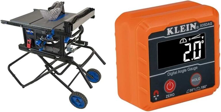 Delta 36-6023 10-Inch Table Saw & Klein Digital Level Bundle Review: Precision for Your Workshop!