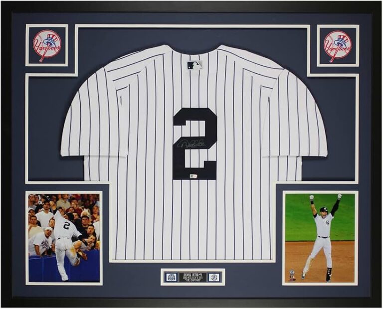 Derek Jeter Autographed Jersey