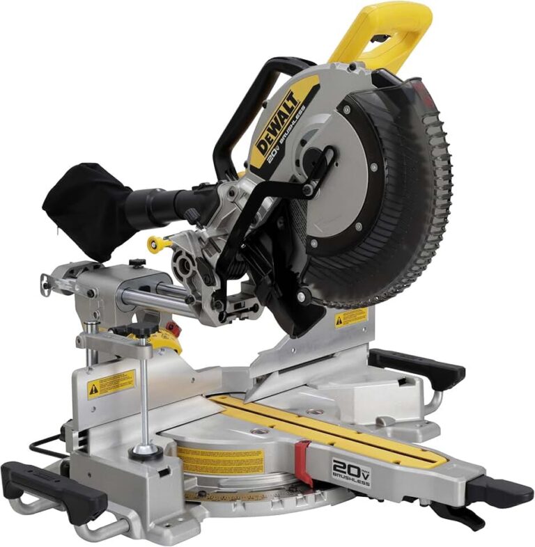 DEWALT 20V MAX XR 12-inch Cordless Miter Saw (DCS785B) Review: Power & Portability for Your Workshop!