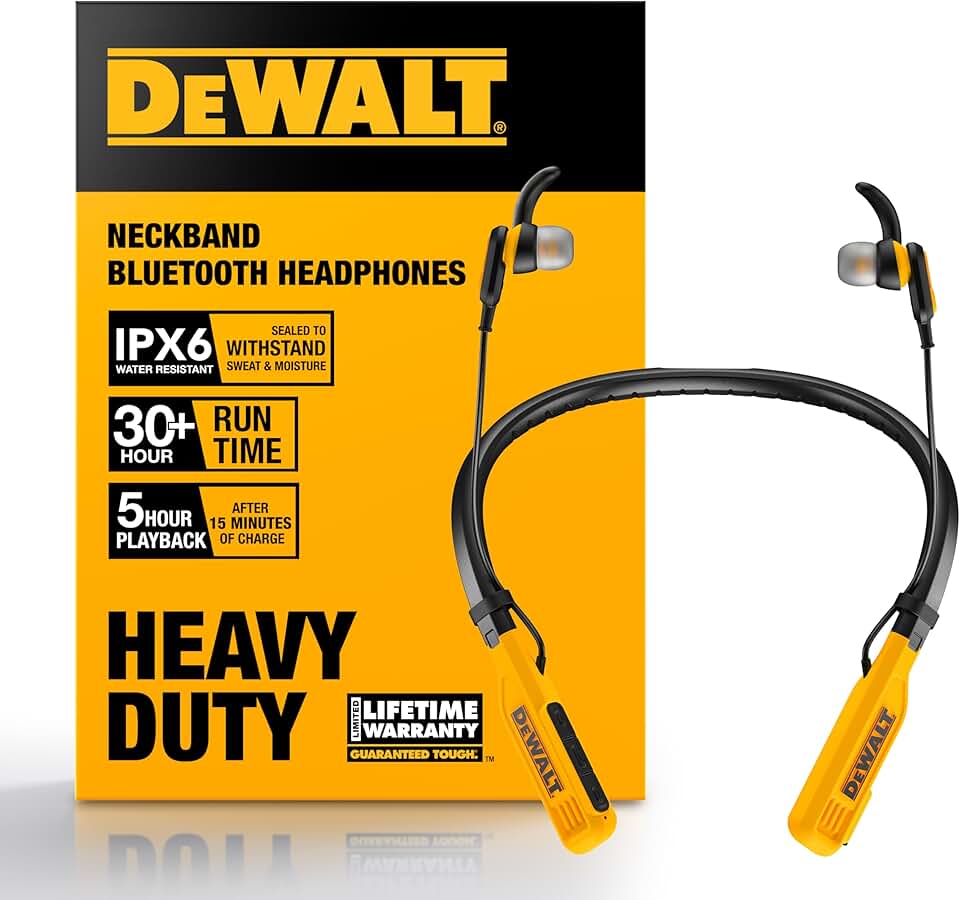 DEWALT Bluetooth Headphones