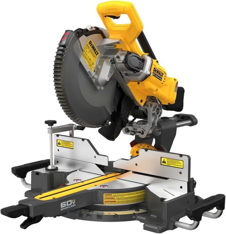 Dewalt DCS781BR 60V MAX Miter Saw Review: Cordless Power for Your Workshop