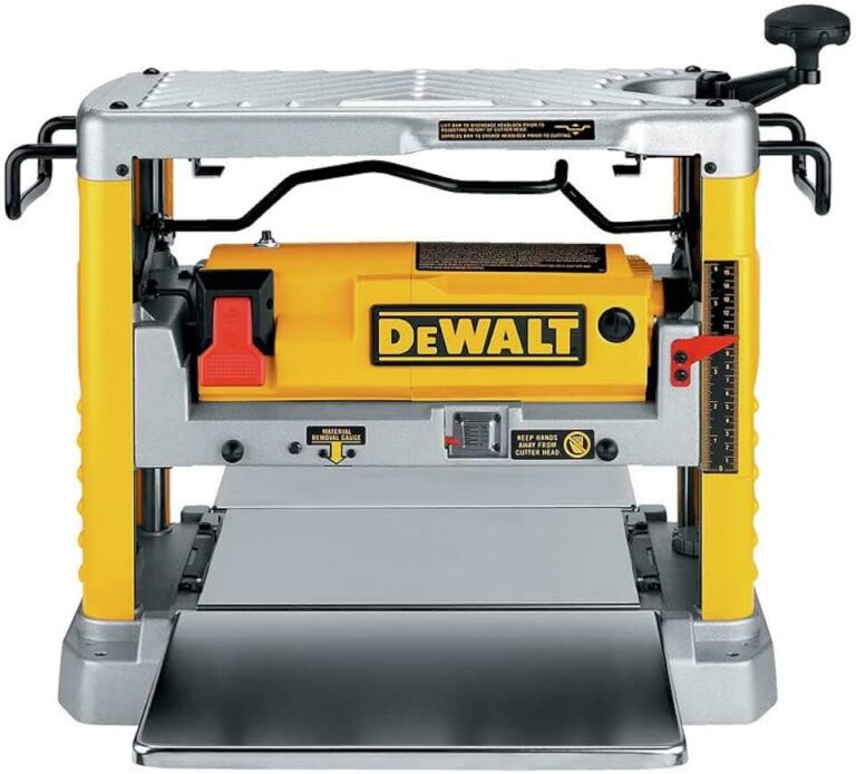 DEWALT DW734 Planer: Ultimate Benchtop â Best Value