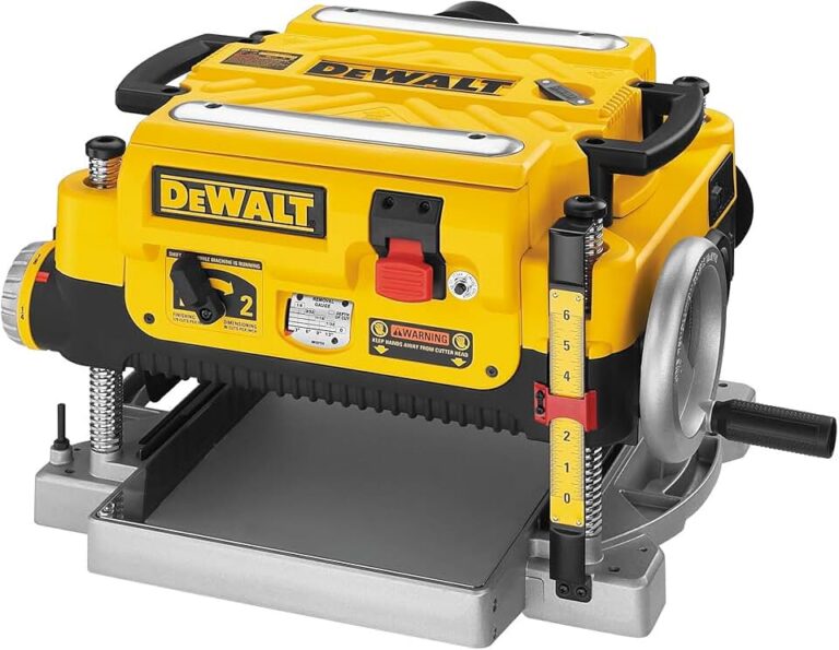 DEWALT DW735 Planer Review: Is This 13-Inch Thickness Planer Right For Your Workshop?