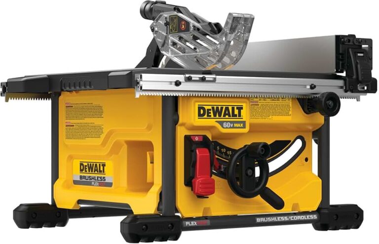 DEWALT FLEXVOLT 60V MAX* Table Saw Review: Unplug Your Jobsite Power! (DCS7485B)