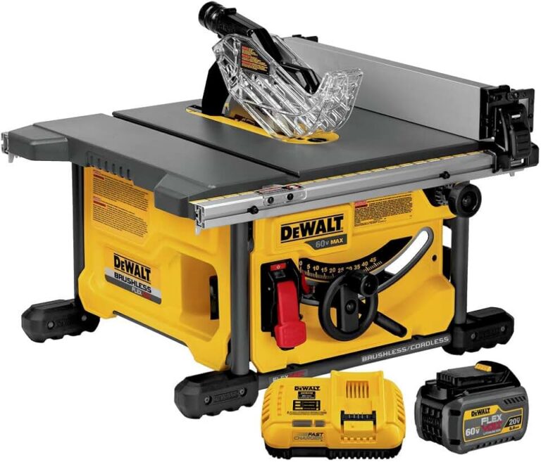 DEWALT FLEXVOLT 60V MAX* Table Saw Review: The Cordless Jobsite Game-Changer You Need?