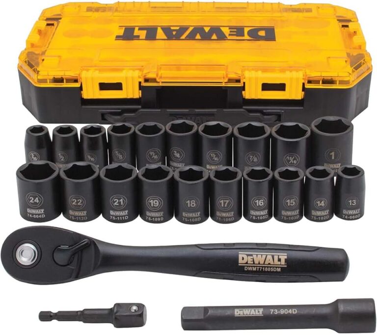 DEWALT Impact Socket Set