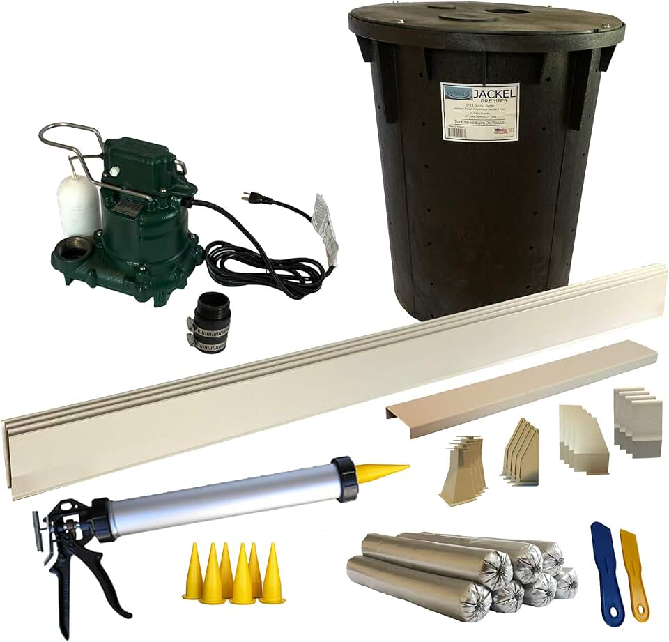 DIY Basement Waterproofing System