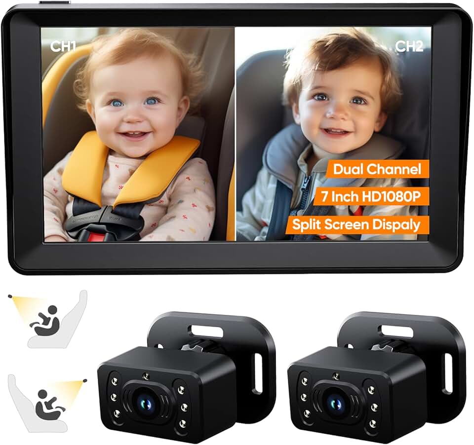 Dual Baby Car Camera