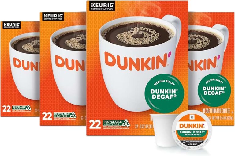 Dunkin Decaf Coffee