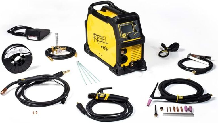 ESAB Rebel EMP 205ic AC/DC Review: The Ultimate Multi-Process Welder for Your Shop?