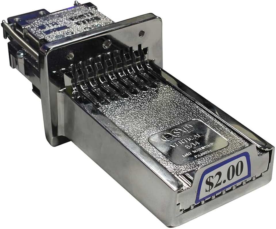 ESD Vertical 8 Coin Chute