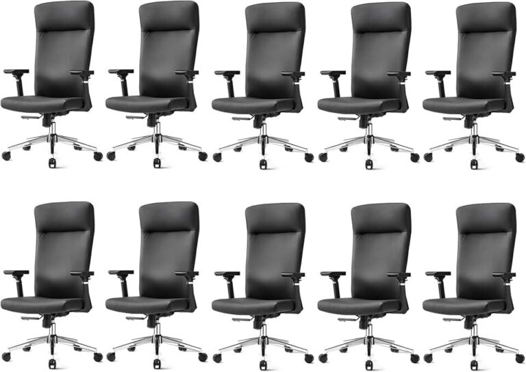 EUREKA ERGONOMIC Eris High Back Leather Desk Chair Review: Executive Comfort for Your Home Office (or Ten!)