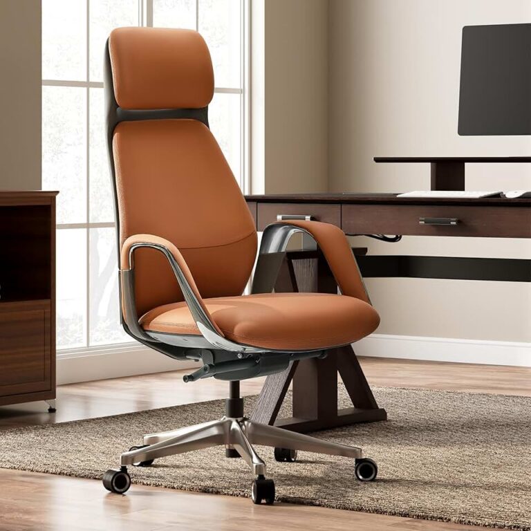 EUREKA ERGONOMIC Serene Executive Chair Review: Is This Genuine Leather Desk Chair Worth It?