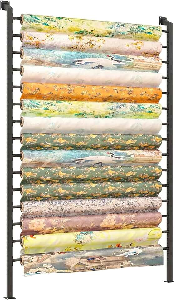 Fabric Roll Storage Rack