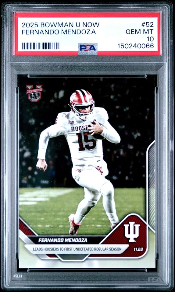 Fernando Mendoza Rookie Card