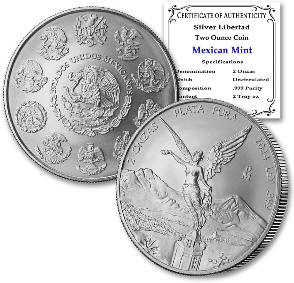 2 oz Silver Libertad