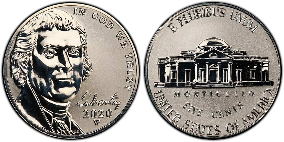 2020 W Jefferson Nickel