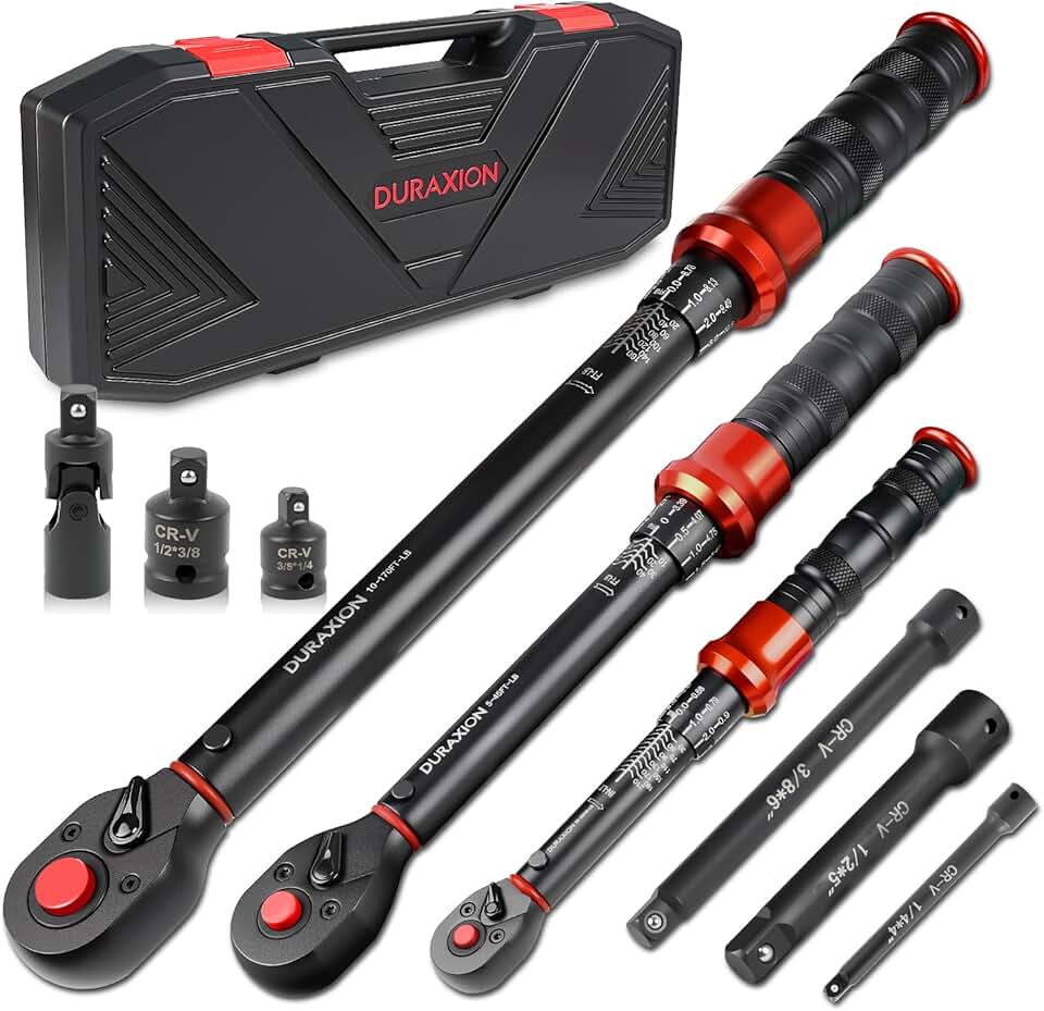 9PCS Torque Wrench Set