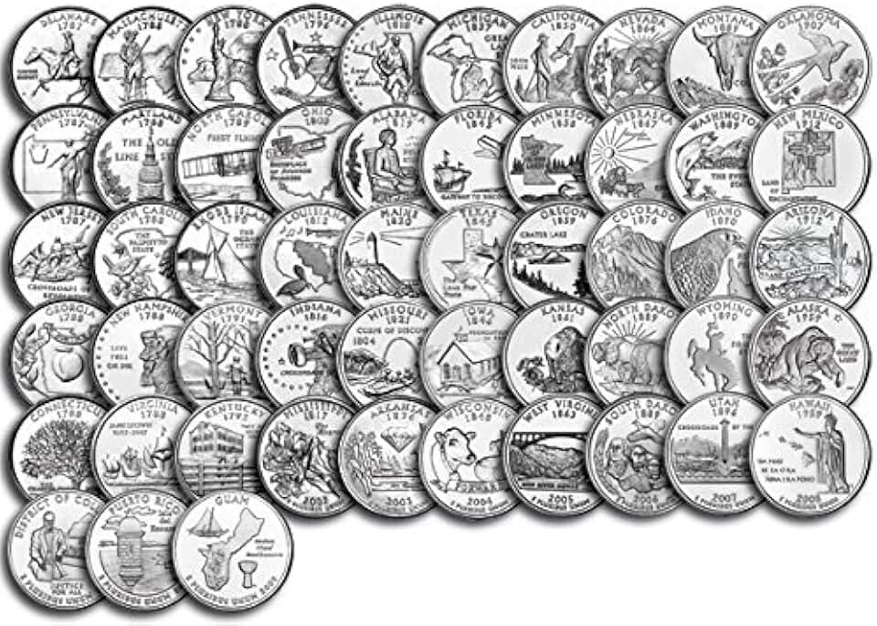 Complete State Quarter Set
