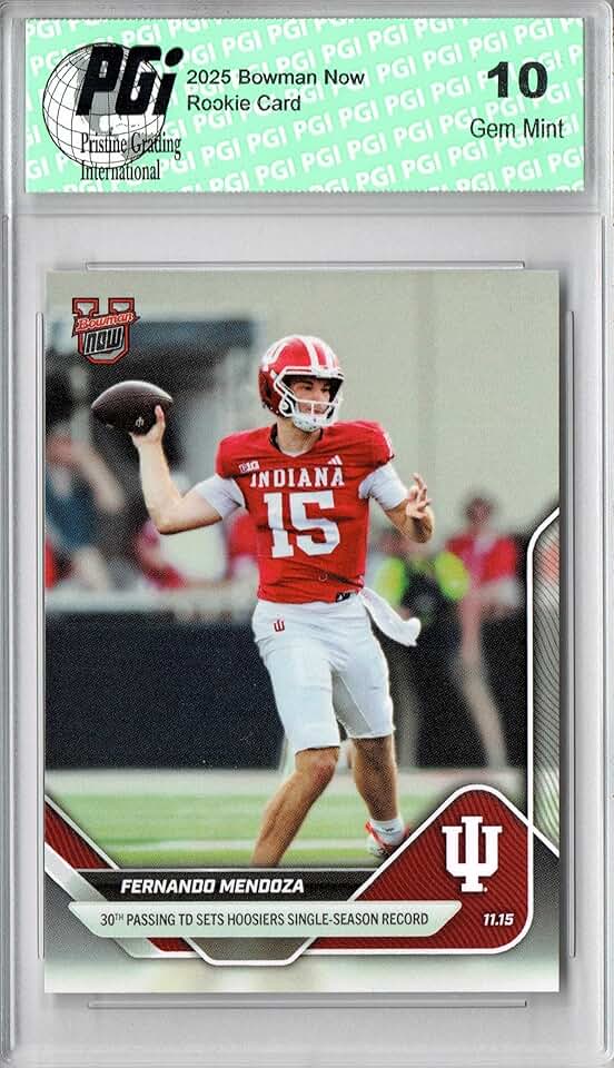 Fernando Mendoza Rookie Card