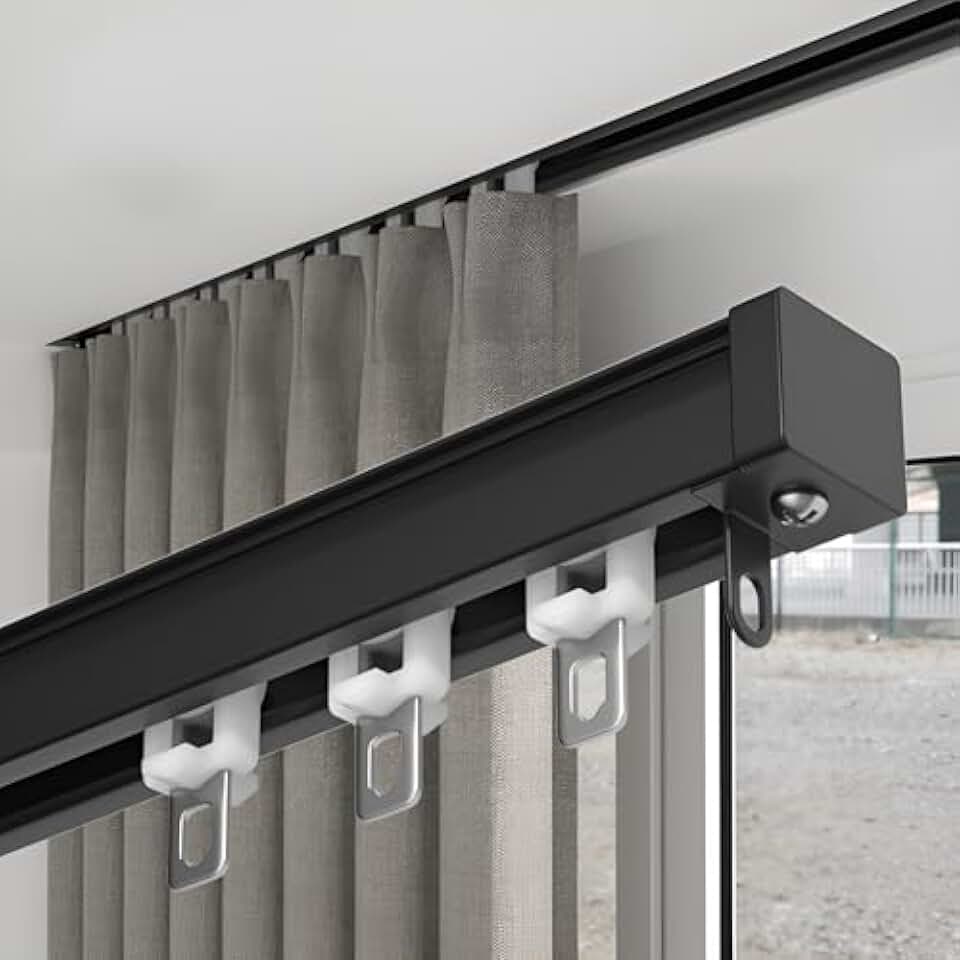 Invisible Ceiling Curtain Track
