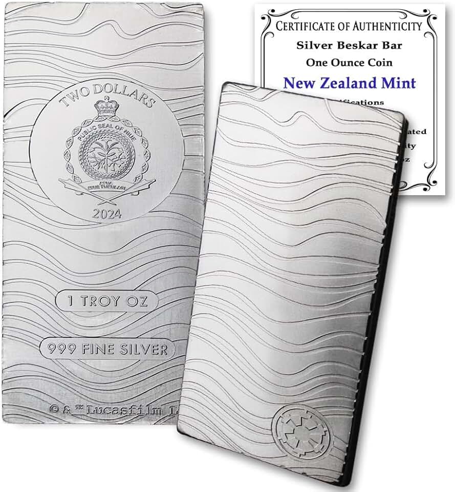 Mandalorian Beskar Bar Coin