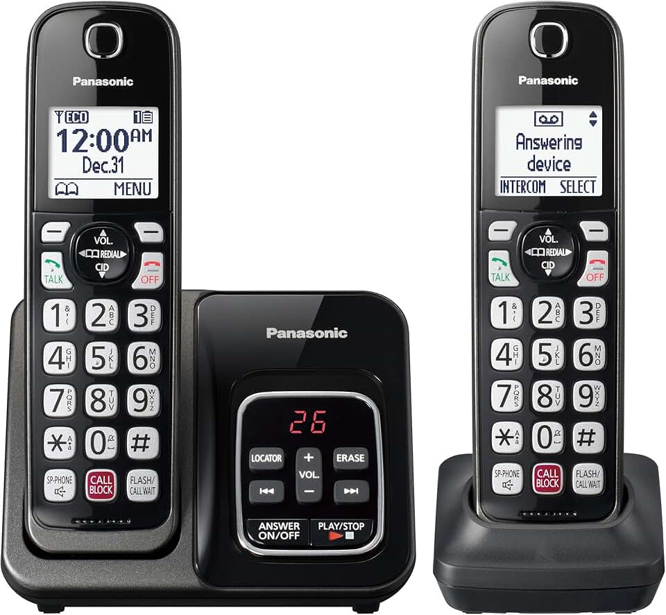 Panasonic Cordless Phone KX-TGD832M