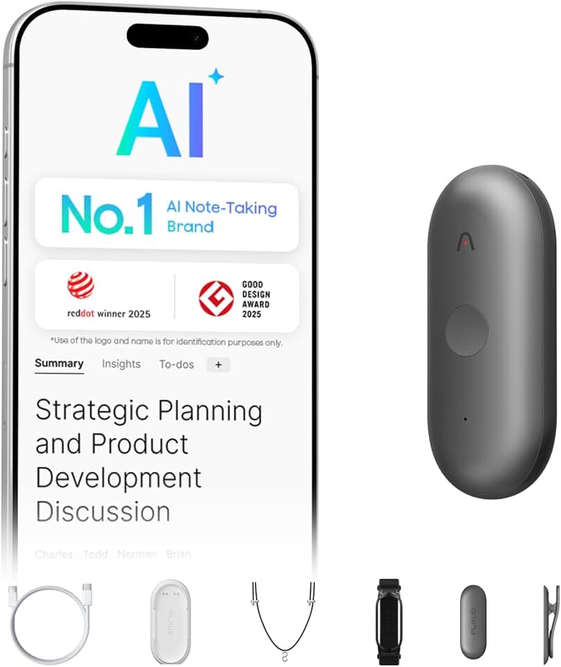Plaud NotePin S AI Recorder