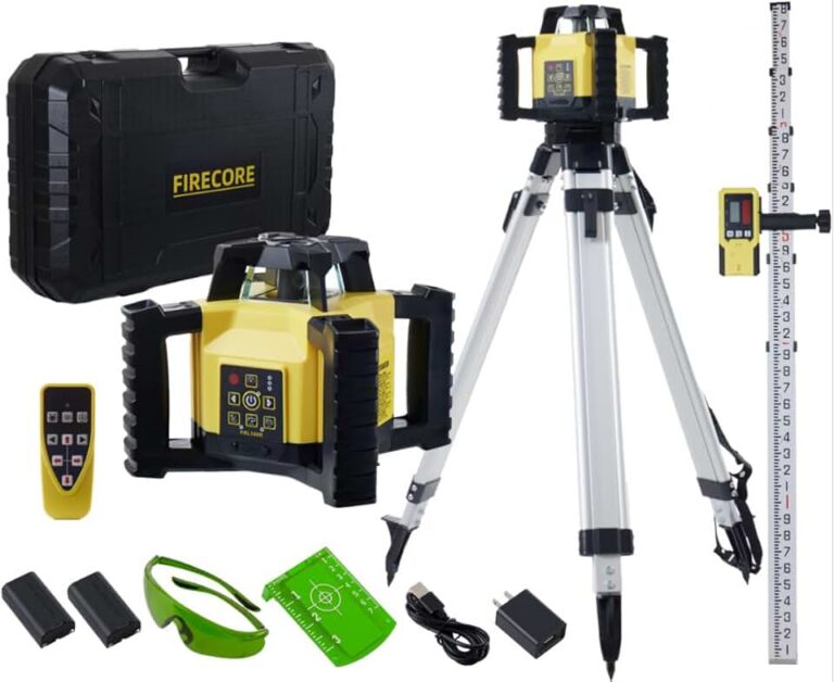 Firecore FRL300G Rotary Laser Kit Review: Your Next Job Site Leveling Essential?