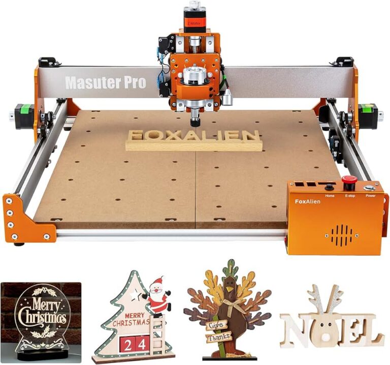 FoxAlien Masuter Pro Review: The Best Beginner 3-Axis CNC Router for Hobbyists?