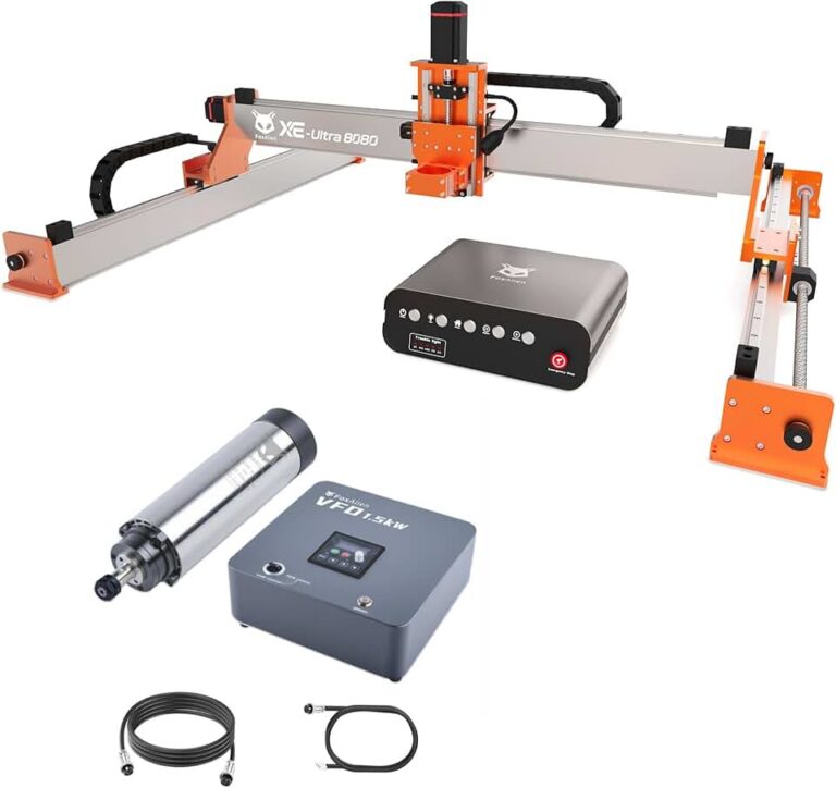 FoxAlien XE-Ultra 8080 CNC Router Review: Large Desktop Precision for Your Workshop