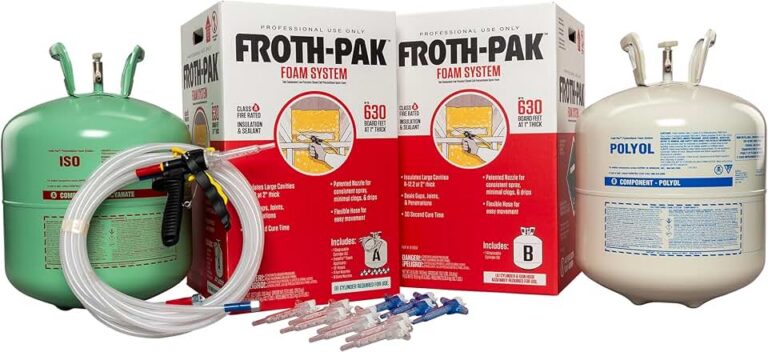Froth Pak 630 Review: Is This 2-Part Spray Foam Kit Worth It for Your DIY Insulation Projects?
