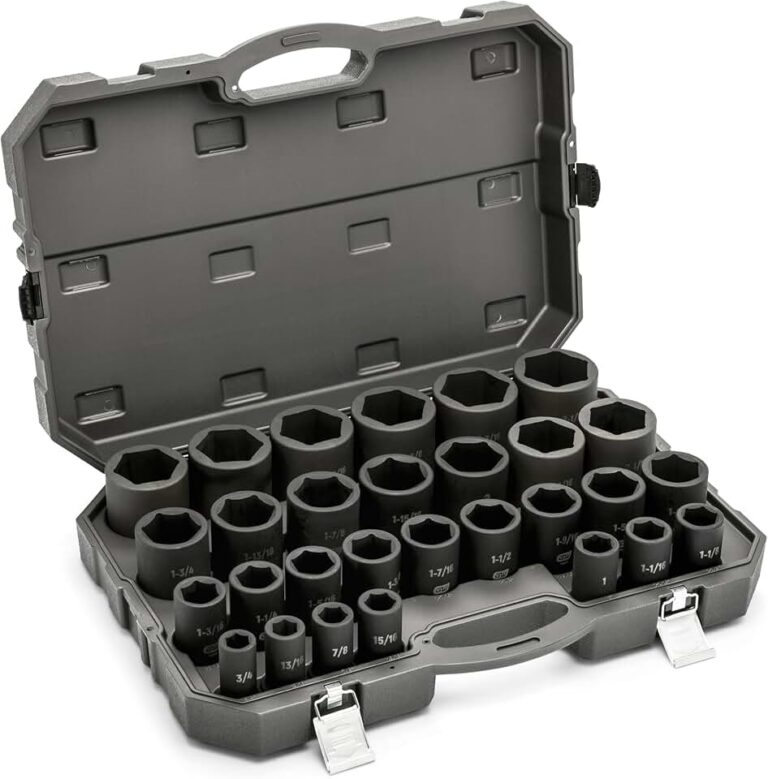 GEARWRENCH 29-Piece 3/4″ Drive Deep SAE Impact Socket Set Review: Power Up Your Heavy-Duty Jobs!