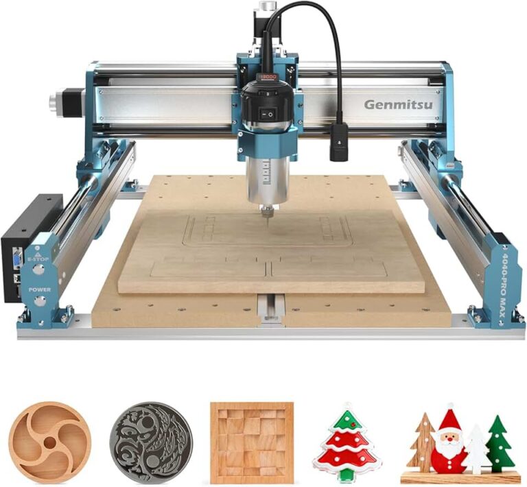 Genmitsu 4040-PRO MAX CNC Router Review: Power, Precision & Versatility for Your Workshop!